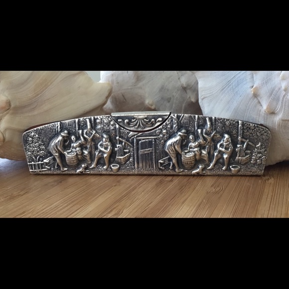 Antique Reticule with VTG Hans Jensen Comb FINAL - Picture 6 of 8